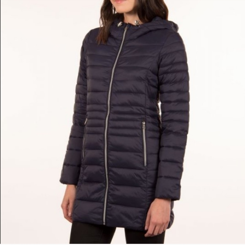 POINT ZERO Navy Blue Ultralight Packable Jacket - Picture 1 of 7